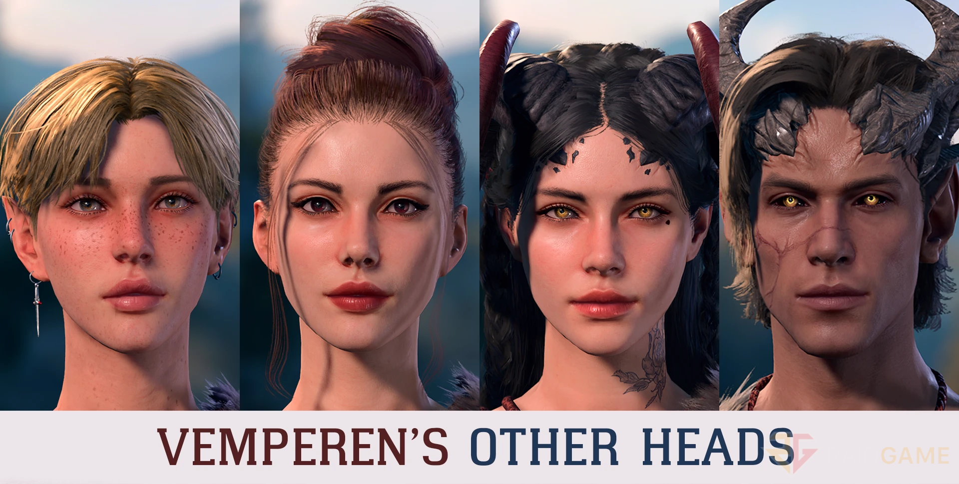 New character creation presets wip. Стандартные прически клонов. В моде vemperens other heads уезжают головы.