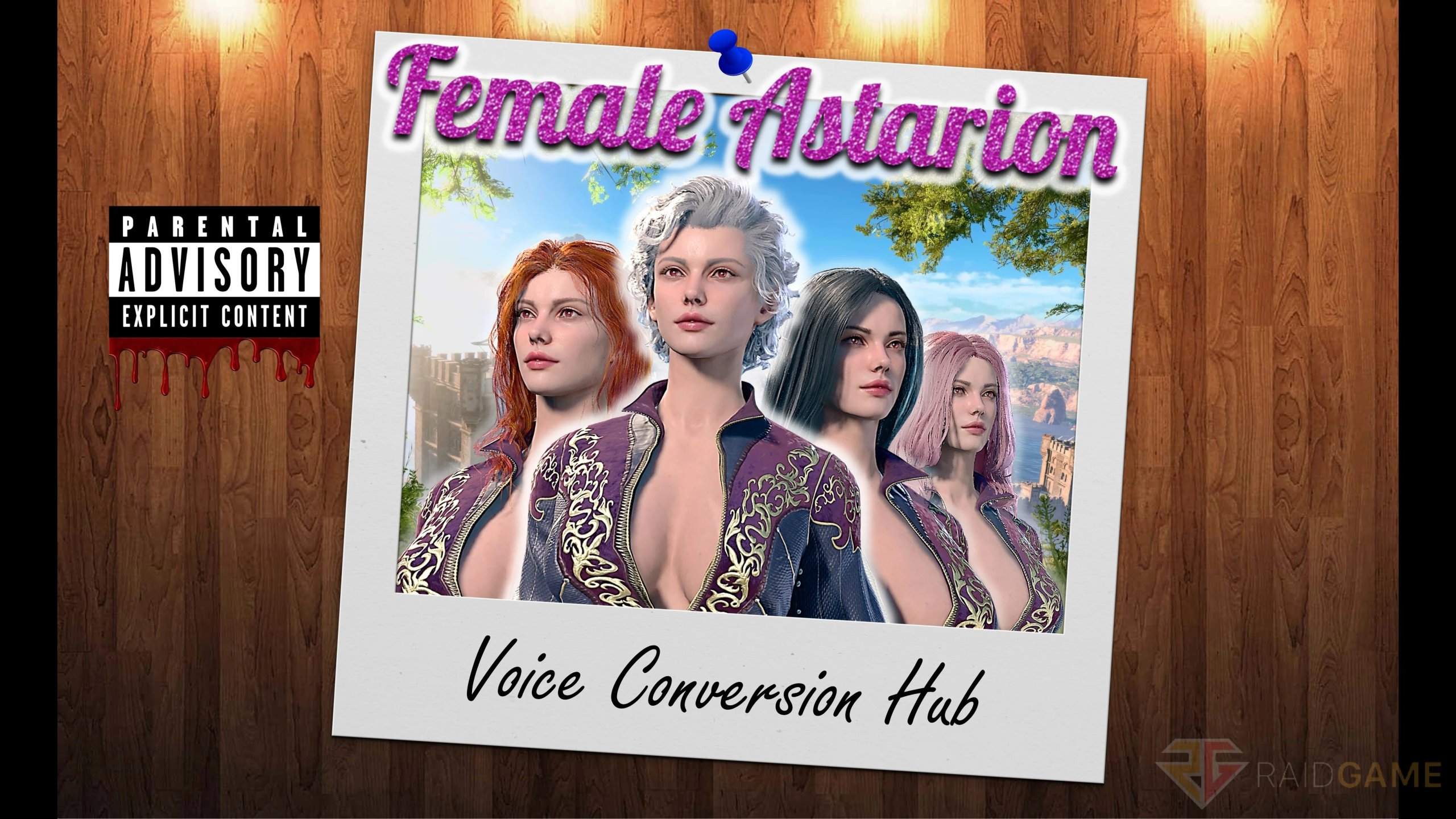 Женский набор озвучки Астариона / Female Astarion Voice Conversion Hub |  Raid Game | Моды, новости, обзоры и гайды